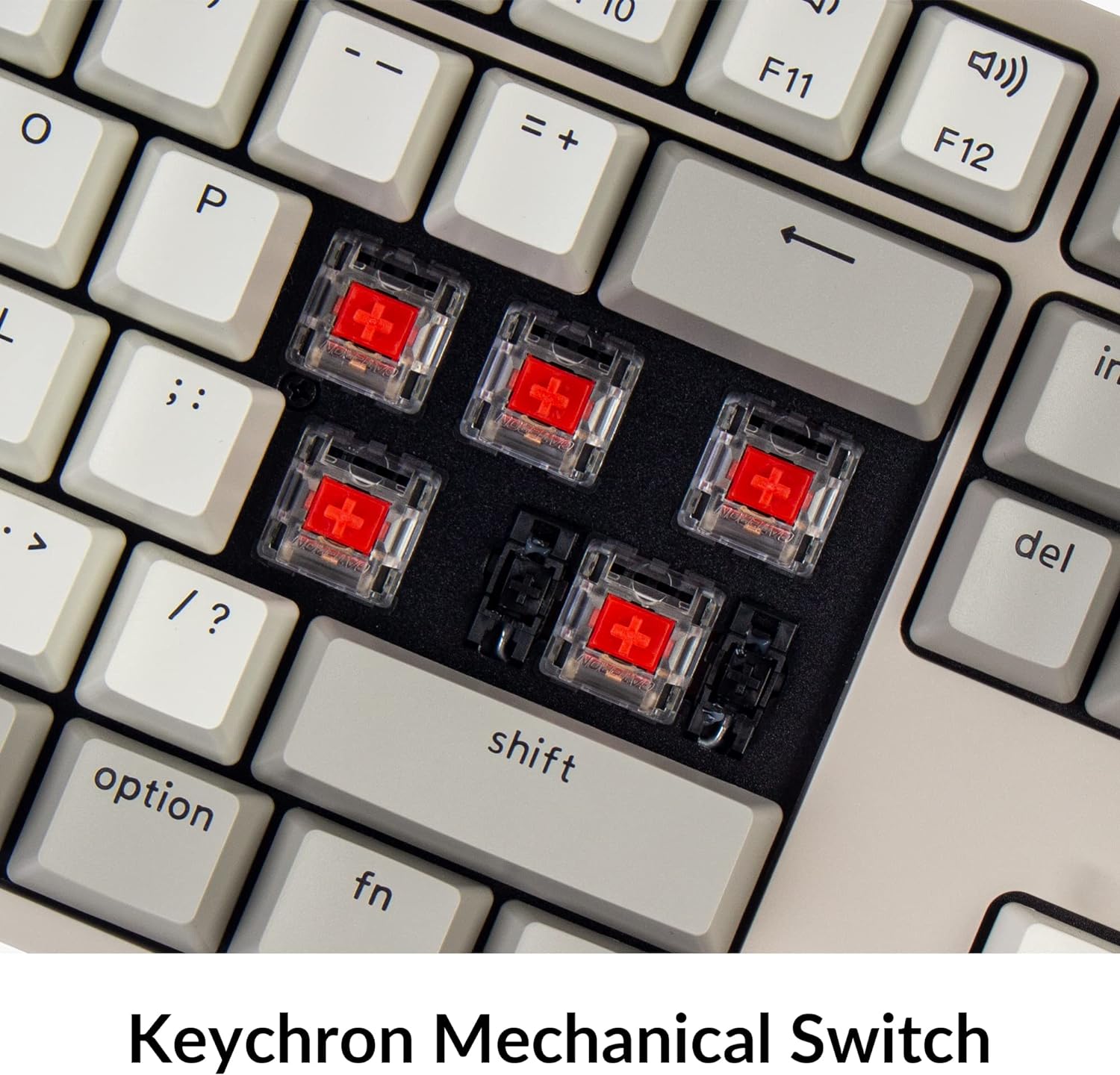 Aerion MK1 keyboard — side profile